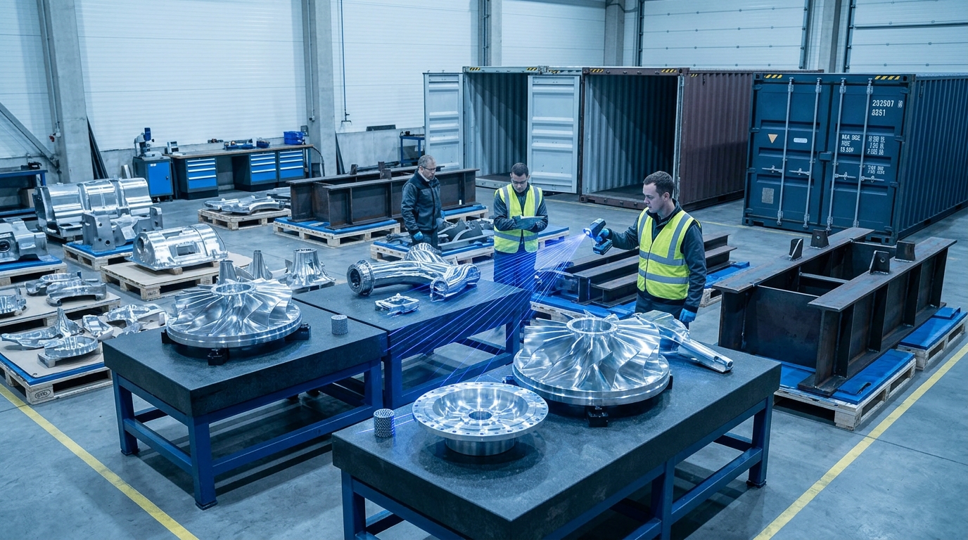 High-grade industrial metal products including fabricated parts, alloys and special metals